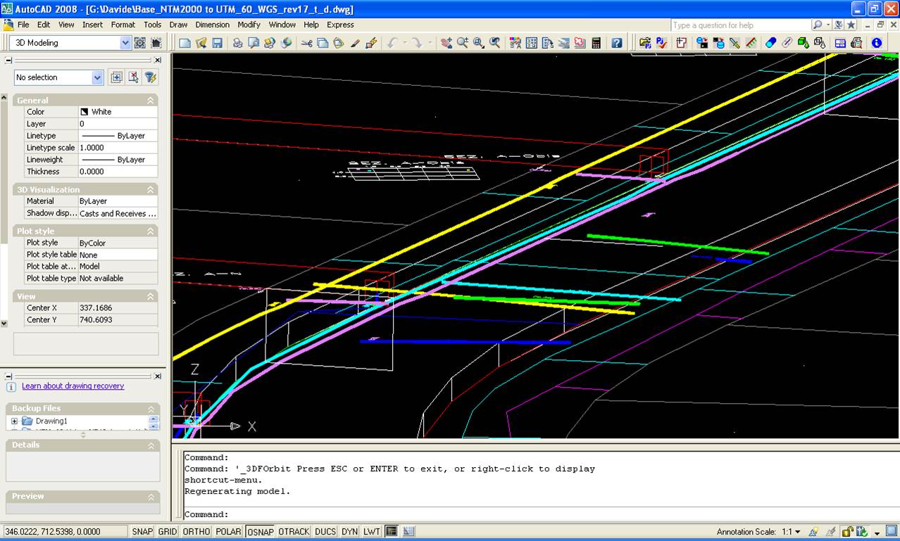 Screenshot Autocad
